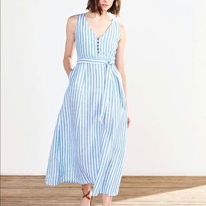 Hatley Maxi dress with french blue stripes. Size US S. Brand new with tags